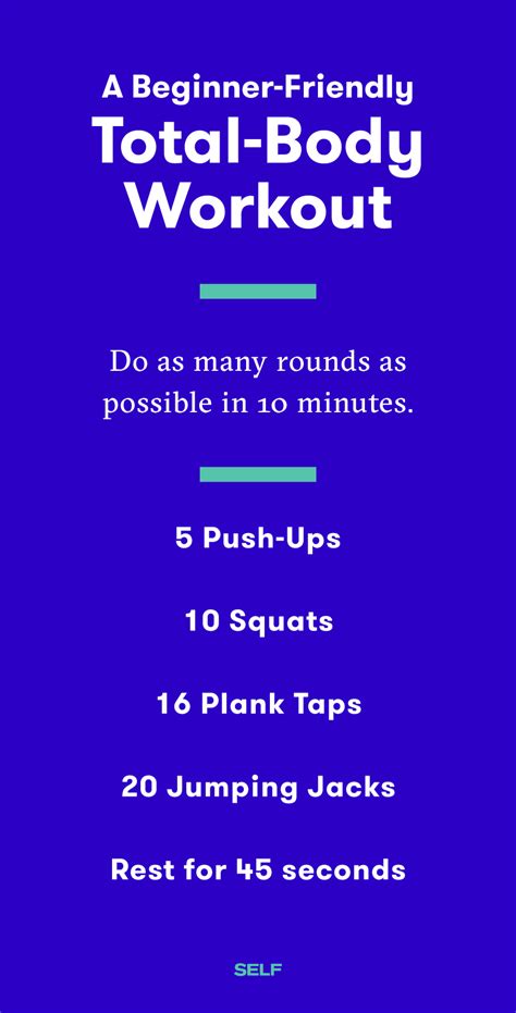 This Workout For Beginners Is A Full-Body Routine | SELF