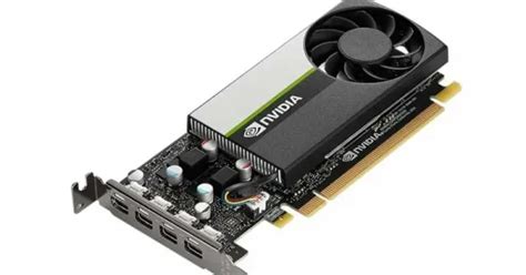 NVIDIA T1000 8GB GDDR6 Professional Graphics Card – High-Performance ...