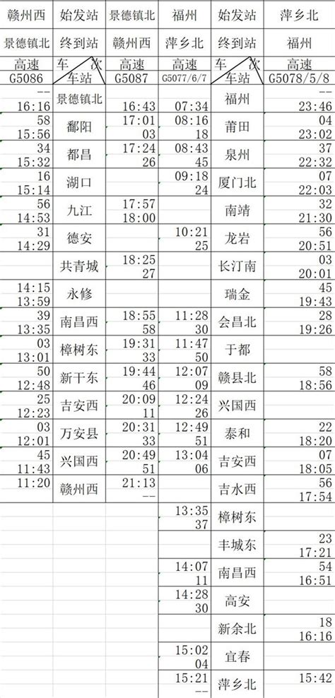 京沈高铁时刻表+新通高铁时刻表_旅泊网