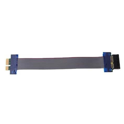Loom Tree® PCI-E 1X Riser Card Extender Cable Ribbon Flexible Cables ...