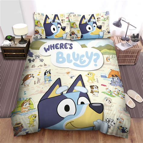 Where Is Bluey? Bed Sheets Spread Duvet Cover Bedding Sets ...
