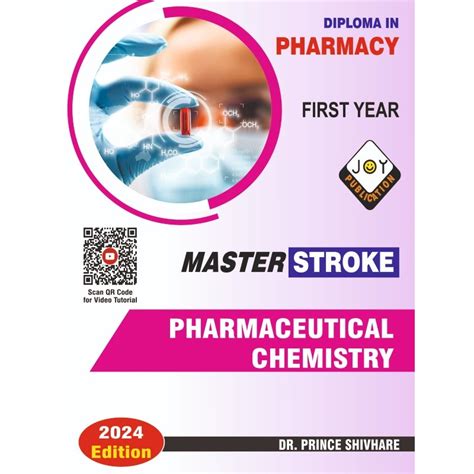 Master Stroke In Pharmaceutical Chemistry For First Year In Diploma In ...