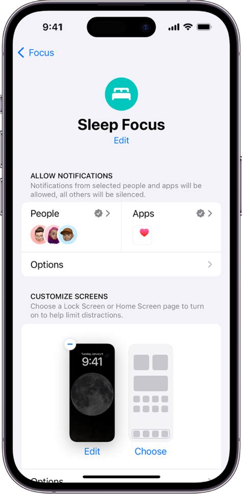 Set up a Sleep Focus schedule in Health on iPhone - Apple Support (IN)