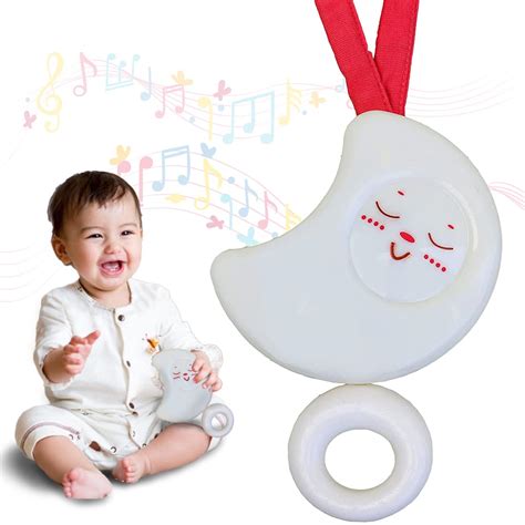 Wembley Moon Shaped Hanging Cot Rattle Toy for Infants, Melodious Sound ...