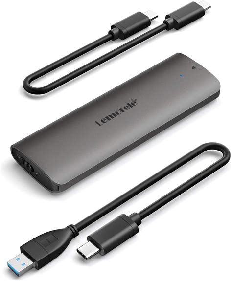 LEMORELE M.2 NVMe SSD Enclosure USB C External PCIe | Ubuy India