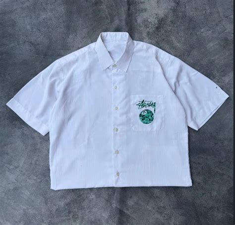 Mercy White 8 Ball Graphic Oversized Shirt | Streetwear – Mercy wear