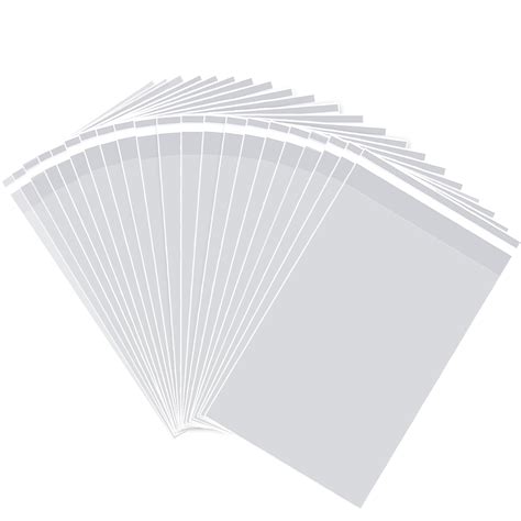 Snapklik.com : 8x10 Inch 100Pcs Clear Self Sealing Cellophane Bags ...
