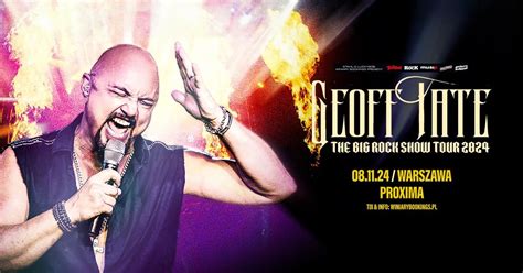 GEOFF TATE x THE BIG ROCK SHOW TOUR 24 / 8.11.24 / Proxima, Warszawa ...