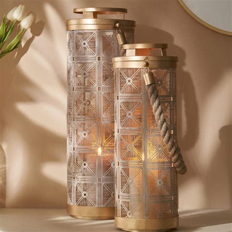 Buy Aerin Iron Cut-Out Hanging Lantern from Home Centre at just INR 2599.0