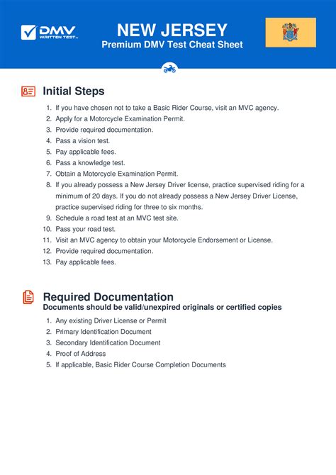 FREE New Jersey Motorcycle Permit Test - Real 2026 DMV Test Questions