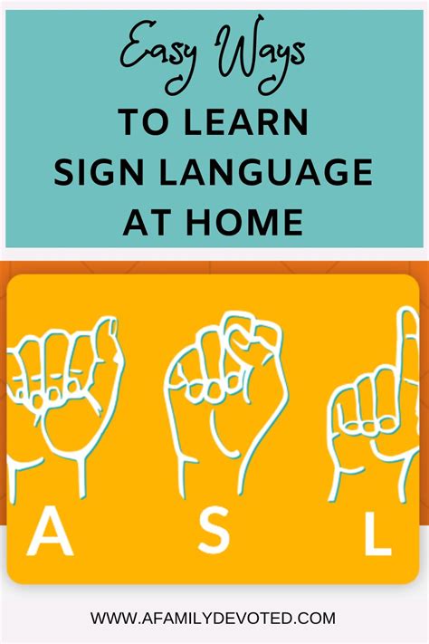 How to Learn Sign Language 的图像结果