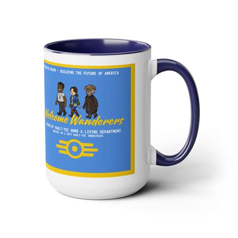 Fallout Ghoul Lucy Vault-tec Coffee Mug 15oz Big Coffee Mug, Fallout ...