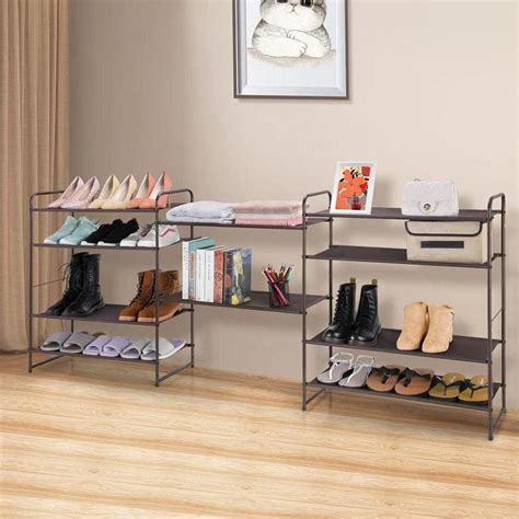Buy Simple Trending 5-Tier Stackable Shoe Rack, Expandable & Adjustable ...
