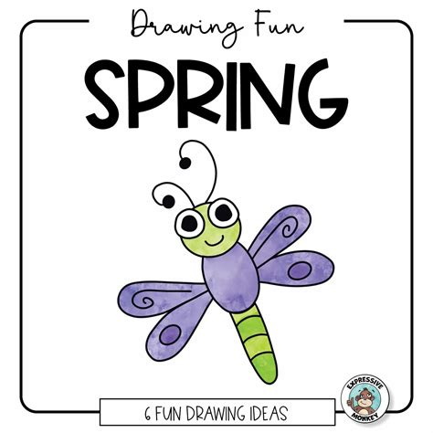 Spring Drawing Fun - Spring Drawing Ideas