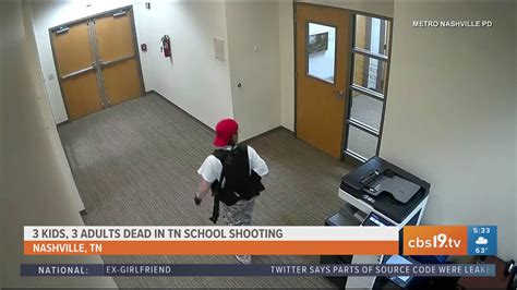 Surveillance video released from deadly Nashville school shooting ...