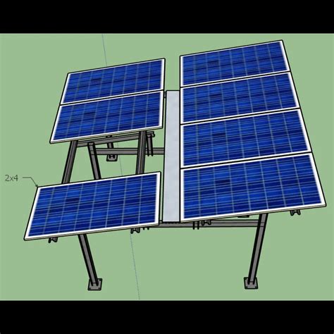 4.4kWp Residential Solar Structure with Walkway | Sugatu.in