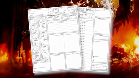 DnD's 10-year-old character sheet gets a makeover for 2024
