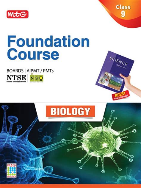 Mtg Foundation Course for Aipmt/Olympiads - Class 9 Biology 1st Edition ...