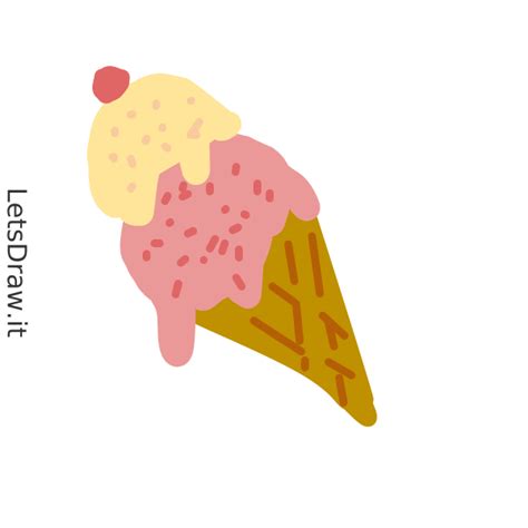 How to Draw Ice Cream From Python Coding 的图像结果