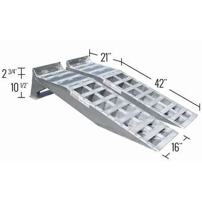 HEAVY DUTY RAMPS Q4009-Rev1 Truck Ramp - 14,000 lb Capacity | Imperial ...