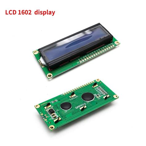 Buy Lcd Display Module Blue Color Screen Lcd1602 I2C Hd44780 16x2 IIC ...