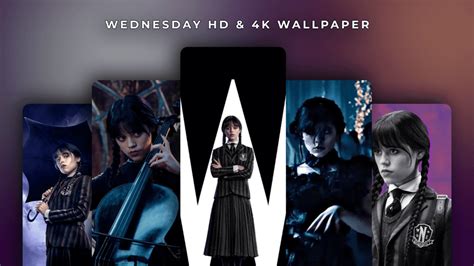 Download and Run Wednesday Addams Wallpaper HD on PC for Free
