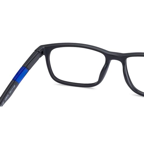 Buy Lenskart Air: Grey Blue Full Rim Rectangle Lenskart Air LA Air ...