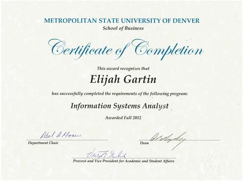 Computer Information Systems Certificate – MUCMV