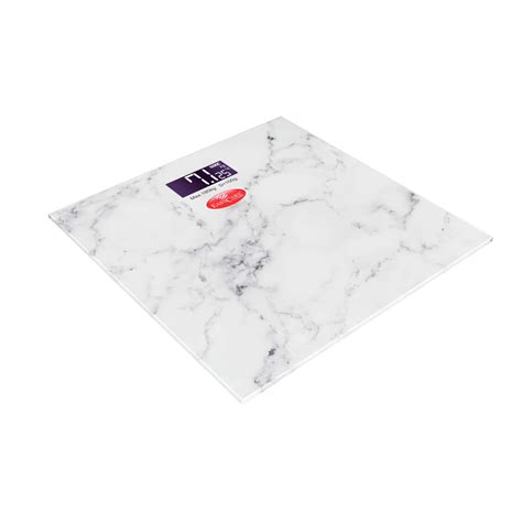 Buy EASYCARE MARBLE DESIGN CERAMIC PERSONAL WEIGHING SCALE - LARGE LCD ...