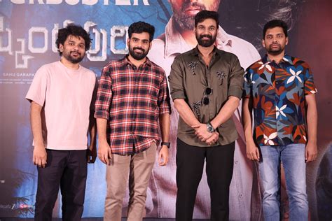 Kishkindhapuri Movie Press Meet Stills | Exclusive Highlights | Candid ...