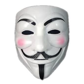 P&o V For Vendetta Mask Guy Fawkes Halloween Masquerade Party Face ...