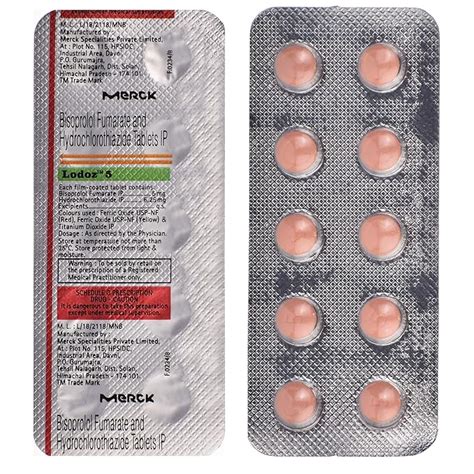 Lodoz 5 - Strip of 10 Tablets : Amazon.in: Health & Personal Care