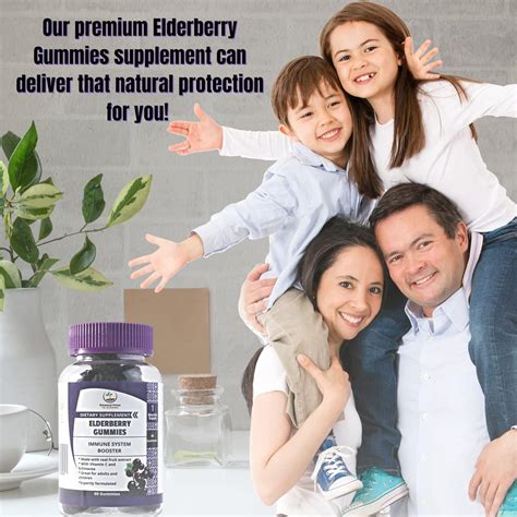 Buy Botanical Prime Black Elderberry Gummies [3 in 1 Immune Booster ...