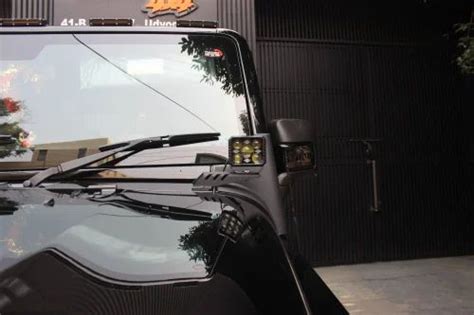 Mahindra Thar Light Brackets - Mahindra thar Proman Knockle Light ...