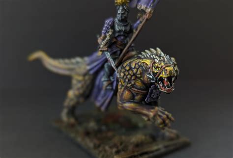 My Captain on Demigryph representing the Knights of Morr, big ole ...