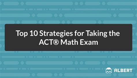 ACT Math Strategies 的图像结果