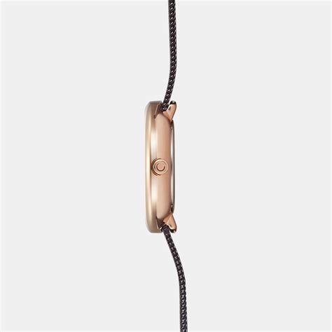 Obaku Stille Walnut Women Quartz Brown Dial Analog Stainless Steel ...