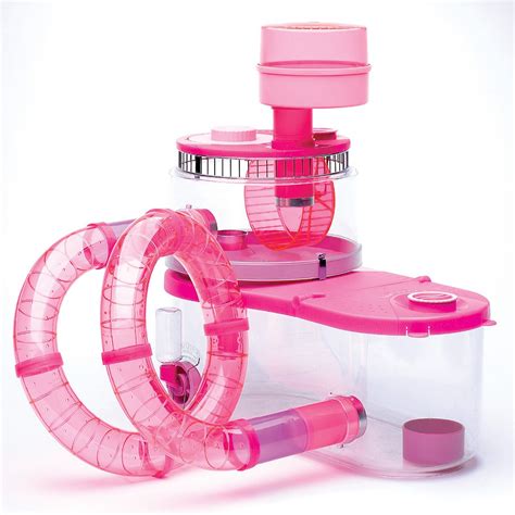 Rotastak Pink Palace Hamster Cage - CagesWorld | Hamster cages, Hamster ...