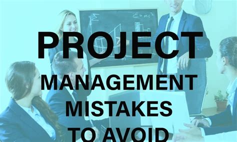 Image result for Project Management Mistakes