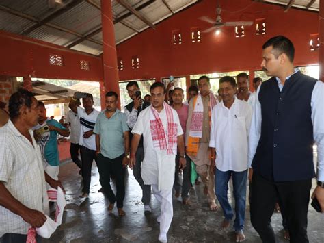 Assam CM visits Lakshmipur village in Baksa; assures support to injured ...