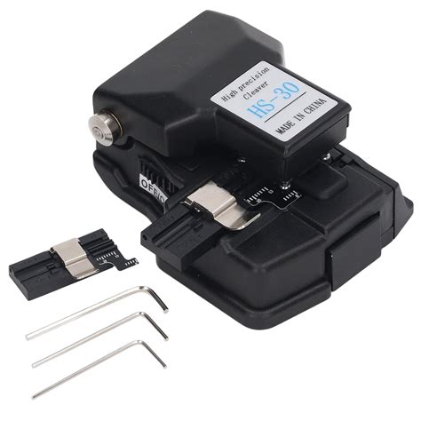 Optical Fiber Cleaver, Fiber Cleaver 16 Sided Blade 3 in 1 Fixture High ...