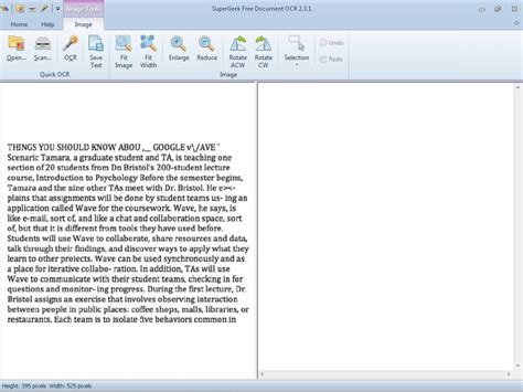 SuperGeek Free Document OCR 8.8 - Download for PC Free