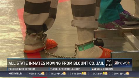 All state inmates to be removed from Blount County Jail | wbir.com