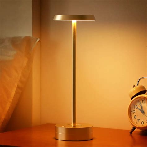 GOVSSING Battery Operated Table Lamps 4000mAh Rechargeable Lamp with ...
