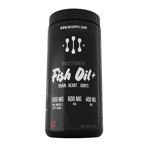 M2SUPPZ Store Triple Strength Fish Oil+ Omega 3 Supplement Triple ...