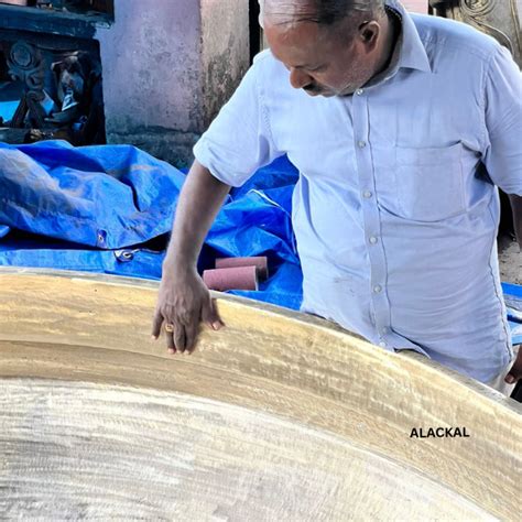 The World's Biggest Handmade Bronze Uruli | Alackal Bell Metals, Manna
