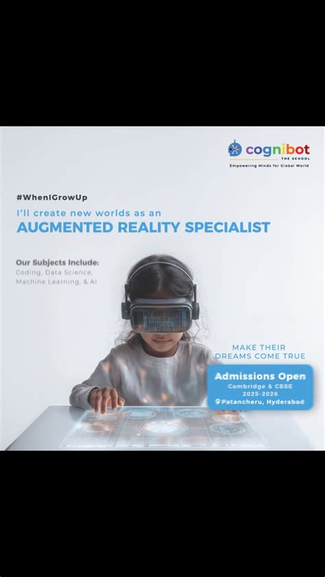 Cognibot The School | At Cognibot, we prepare students for emerging job roles like Augmented ...