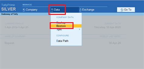 Backup And Restore in Tally Prime Hindi Notes | Company Backup