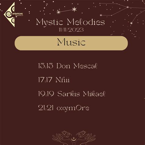Mystic Melodies w/Nhii, Sarkis Mikael, Don Mescal & oxymOre em Édifice Wilder - Espace Danse ...