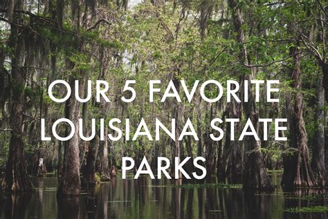 Our 5 Favorite Louisiana State Parks | Louisiana Bed and Breakfast ...